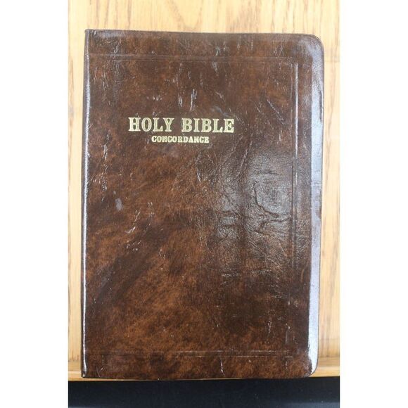 Holy Bible Concordance Kjv Red Letter Edition World - Picture 2 of 12